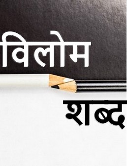 विलोम शब्द