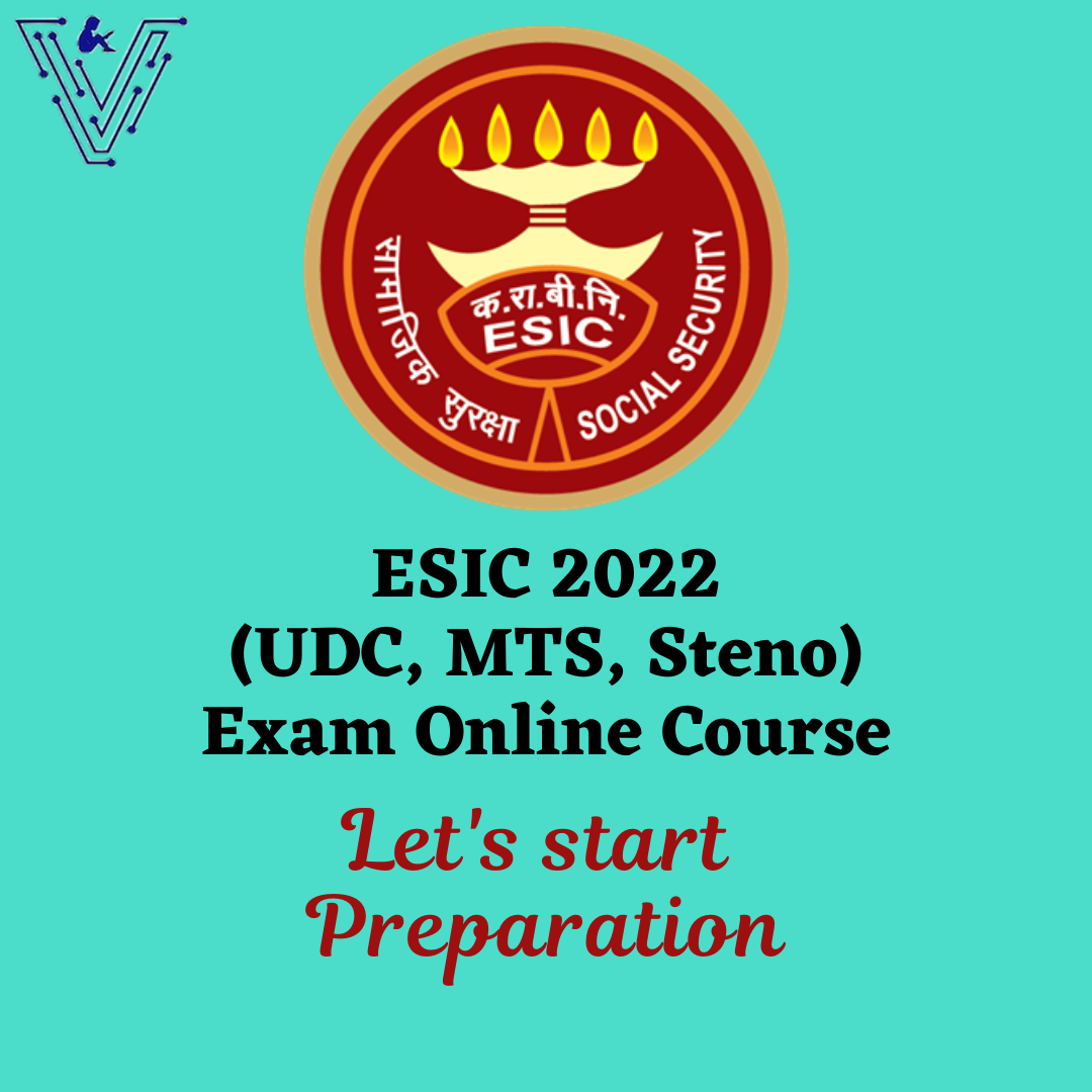 ESIC Phase 1 exam - (UDC, MTS, Steno) 2022