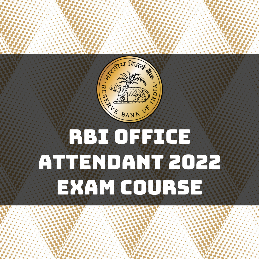 RBI Office Attendant 2022