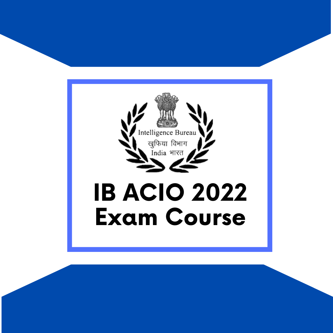 IB ACIO 2025 - Tier 1