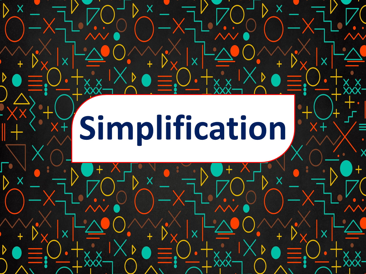 Simplification
