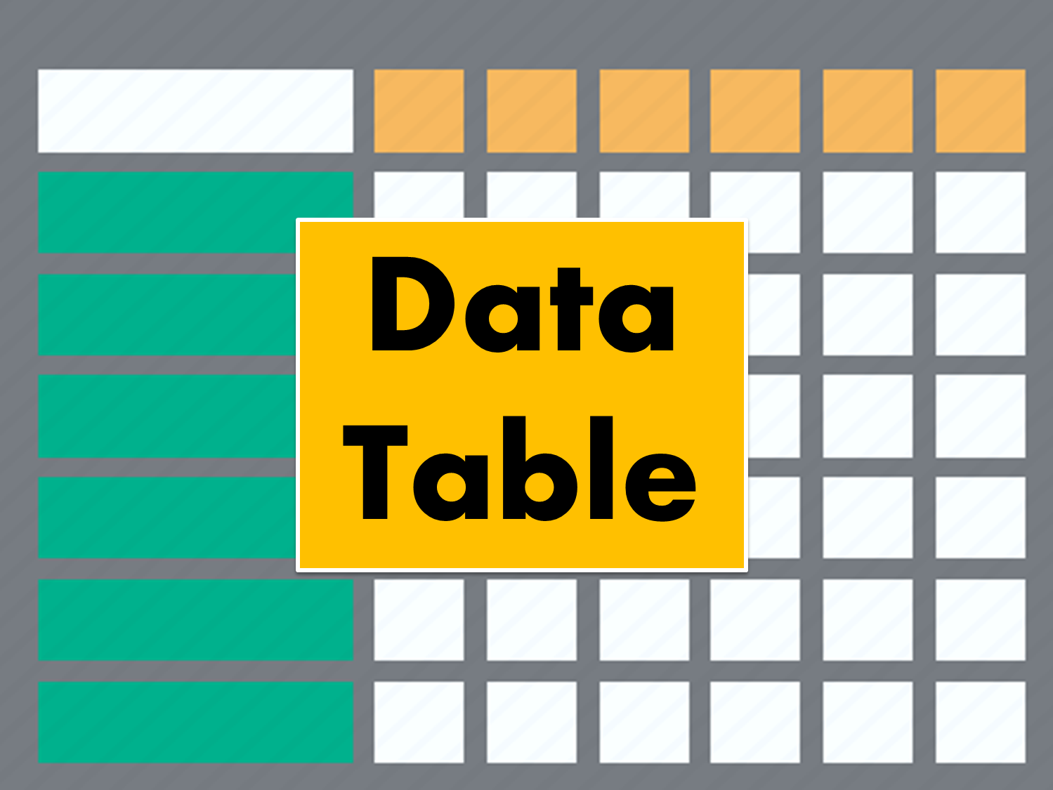 Data Table - Data Interpretation